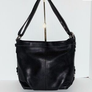 Coach Black Leather Hobo Bag duffle bag